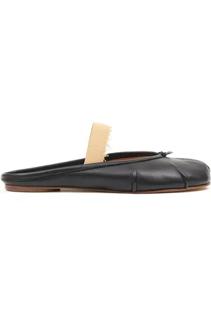 Maison Margiela Tabi leather ballerina mules