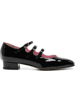 Carel Ariana 30mm leather ballerina shoes