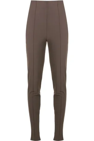 Gloria Coelho High-waisted panelled leggings