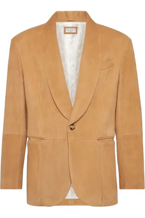Brunello Cucinelli Suede blazer