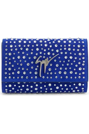Giuseppe Zanotti Cleopatra crystal-embellished clutch bag