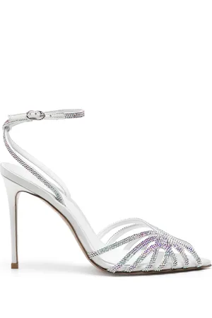 LE SILLA Aphrodite 120mm crystal-embellished sandals