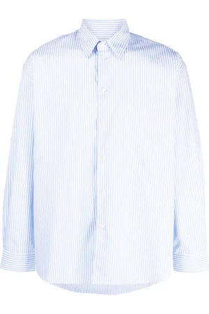 Sporty & Rich Stripe-print long-sleeved shirt