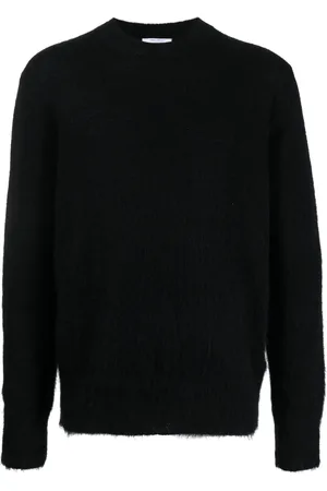 OFF-WHITE Arrow intarsia crew-neck jumper