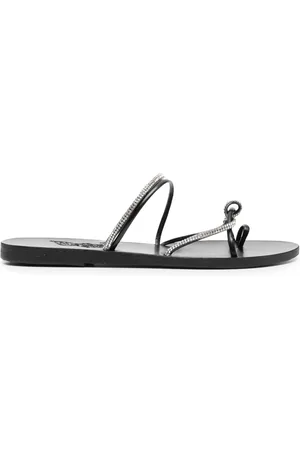 Ancient Greek Sandals Fantasia crystal-embellished slides