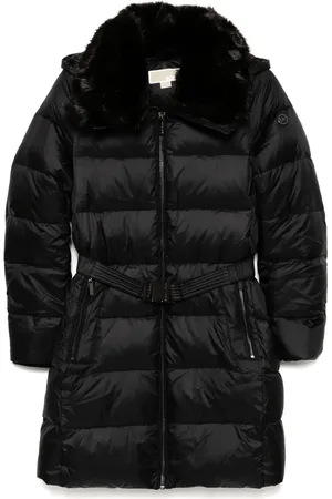 Michael Kors 3/4 belted puffer coat