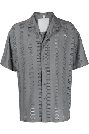 Off-Duty Perforated short-sleeve shirt
