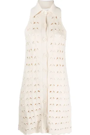 Sportmax Rivolo crochet short dress