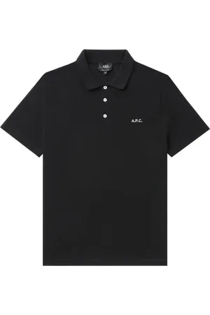 A.P.C. Logo-embroidered polo shirt