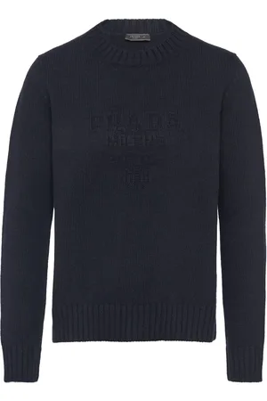 Prada Logo-embroidered jumper