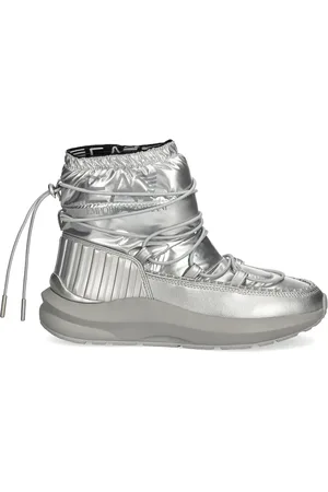 EA7 Logo-print quilted snow boots