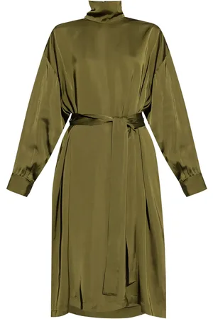 Fabiana Filippi Stand-up collar dress