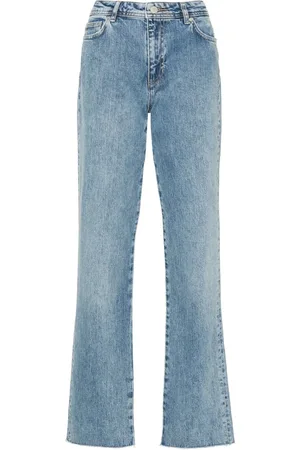 Chiara Ferragni Logo-embroidered straight jeans
