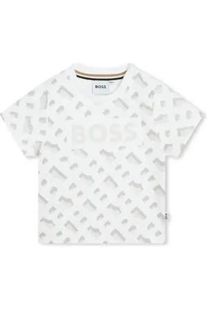 HUGO BOSS Monogram-print cotton T-shirt