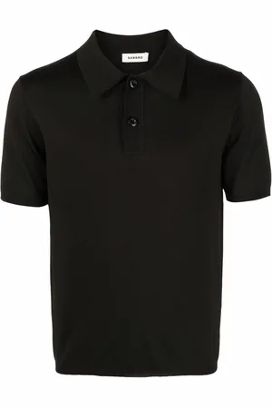 Sandro Short-sleeve pointed-collar polo shirt