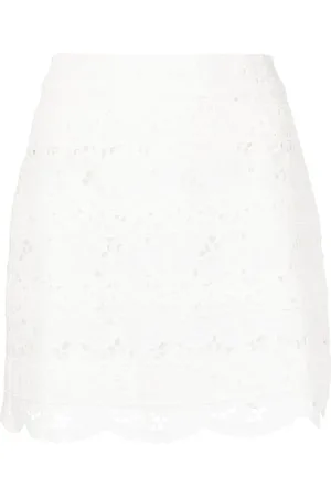 GOEN.J Broderie-anglaise mini skirt