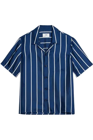 Ami Striped short-sleeve shirt