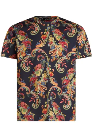 Etro Paisley-print cotton T-shirt