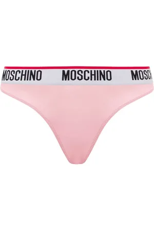 Moschino Logo-waistband thong