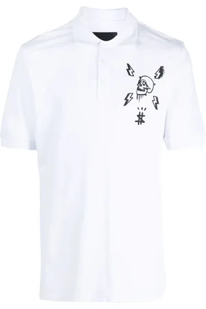 Philipp Plein Skull-print polo shirt