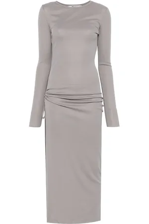 PNK Side-slit maxi dress