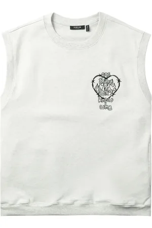 FIVE CM Logo-print tank top
