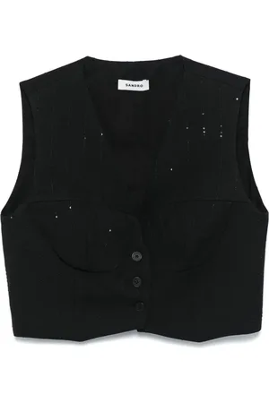 Sandro Sequined vest