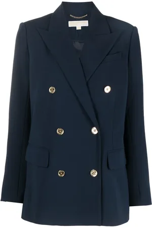Michael Kors Logo-button double-breasted blazer