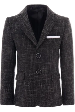 M. Moustache Smoky tweed blazer