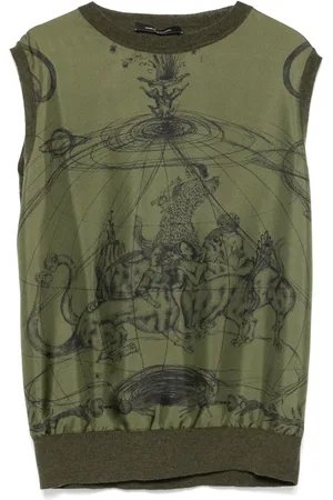 Fabiana Filippi Graphic-print vest