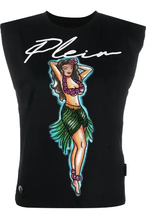 Philipp Plein Aloha logo-print tank top