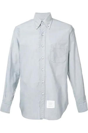 Thom Browne Grosgrain Placket Oxford Shirt