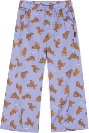 Palm Angels Teddy Bear motif pyjama trousers