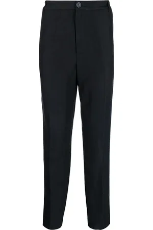 Armani Exchange High-rise tapered trousers