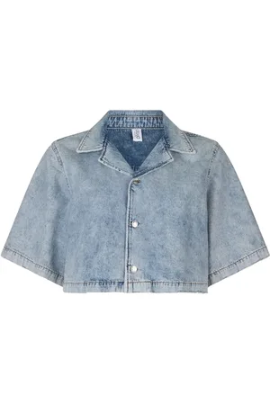 Liu Jo Cropped denim shirt