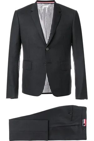 Thom Browne Super 120s Twill Suit With Tie