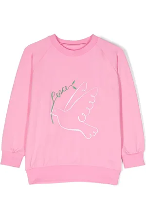 Wauw Capow by Bangbang Peace Out stretch organic-cotton sweatshirt