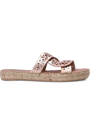 Karl Lagerfeld Souk Interlok Loop espadrille slides