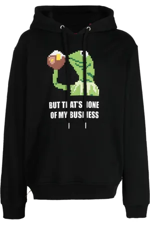 MOSTLY HEARD RARELY SEEN Graphic-print cotton hoodie