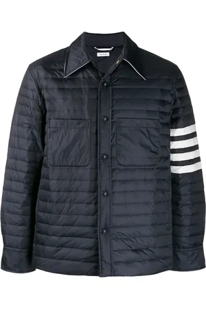 Thom Browne 4-Bar down fill shirt jacket