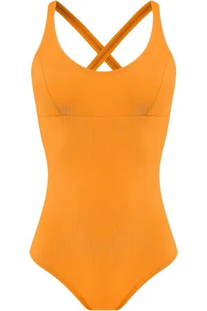 AMIR SLAMA Criss-cross swimsuit