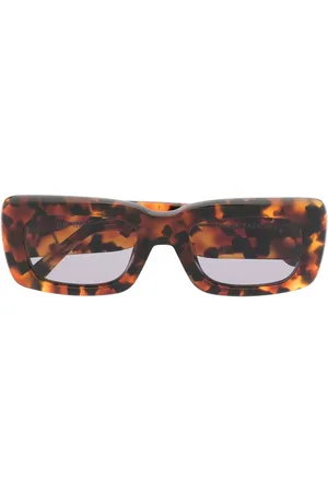 Linda Farrow X The Attico Marfa tortoiseshell sunglasses