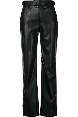 RTA Maren faux-leather trousers