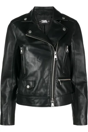 Karl Lagerfeld Leather biker jacket