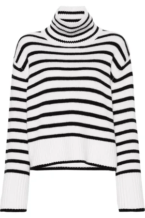 Lisa Yang Fleur striped cashmere jumper