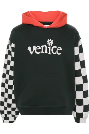 ERL Venice-print colour-block hoodie