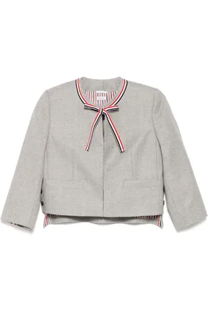 Thom Browne Flannel cropped jacket