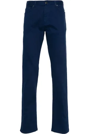 Ermenegildo Zegna Cotton straight-leg trousers