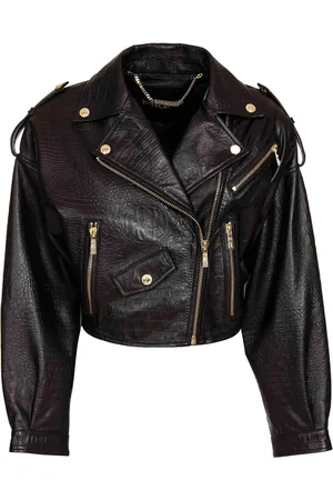Roberto Cavalli Leather biker jacket