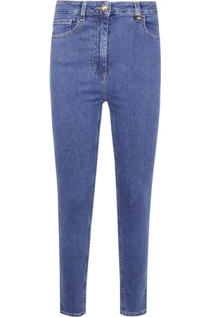 Elisabetta Franchi Logo-plaque jeans